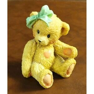 Enesco Vintage 1991 Cherished Teddies "Hugs & Kisses" JACKI #950432 #156B5